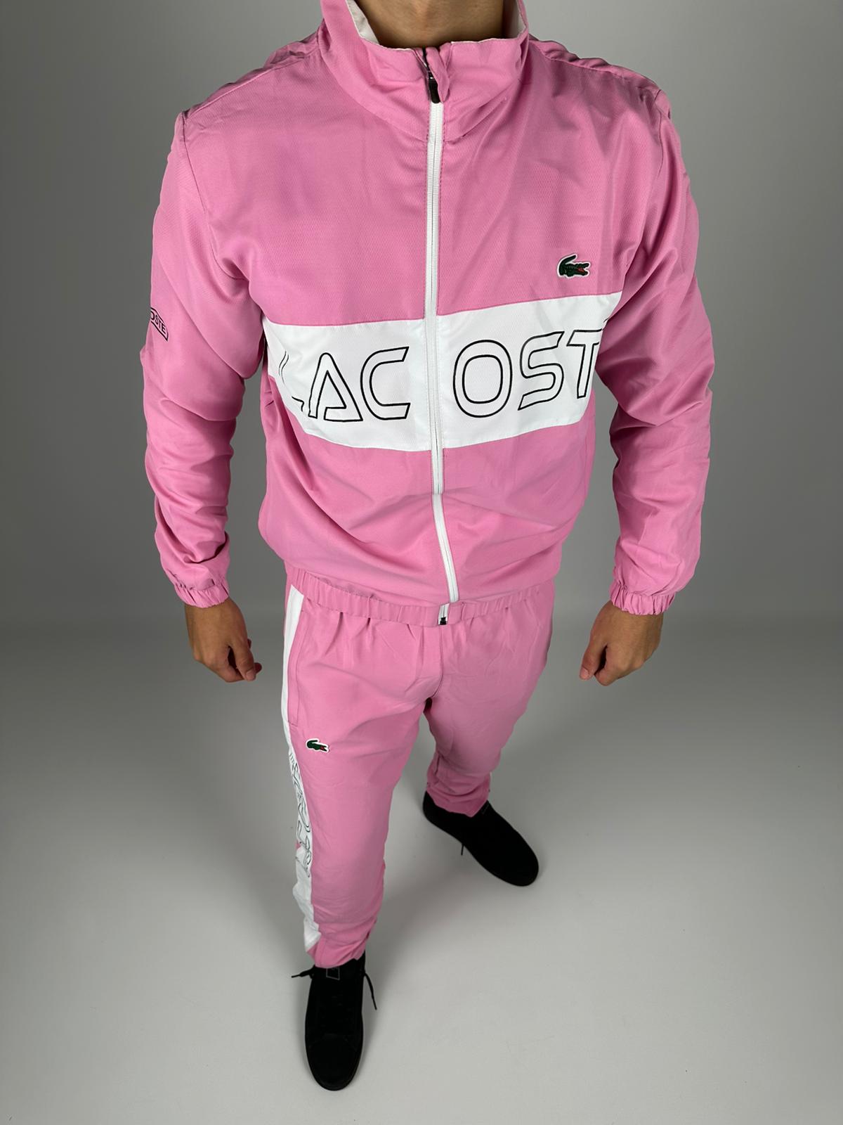 Chandal de lacoste rosa